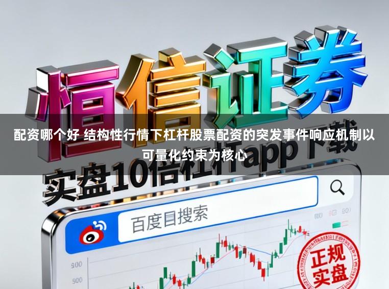 配资哪个好 结构性行情下杠杆股票配资的突发事件响应机制以可量化约束为核心
