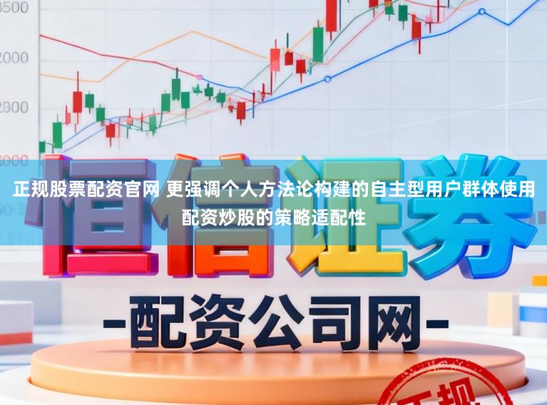 正规股票配资官网 更强调个人方法论构建的自主型用户群体使用配资炒股的策略适配性